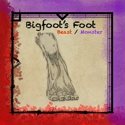 Bigfoot's Foot