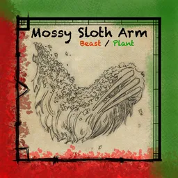Mossy Sloth Arm