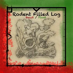 Rodent Filled Log
